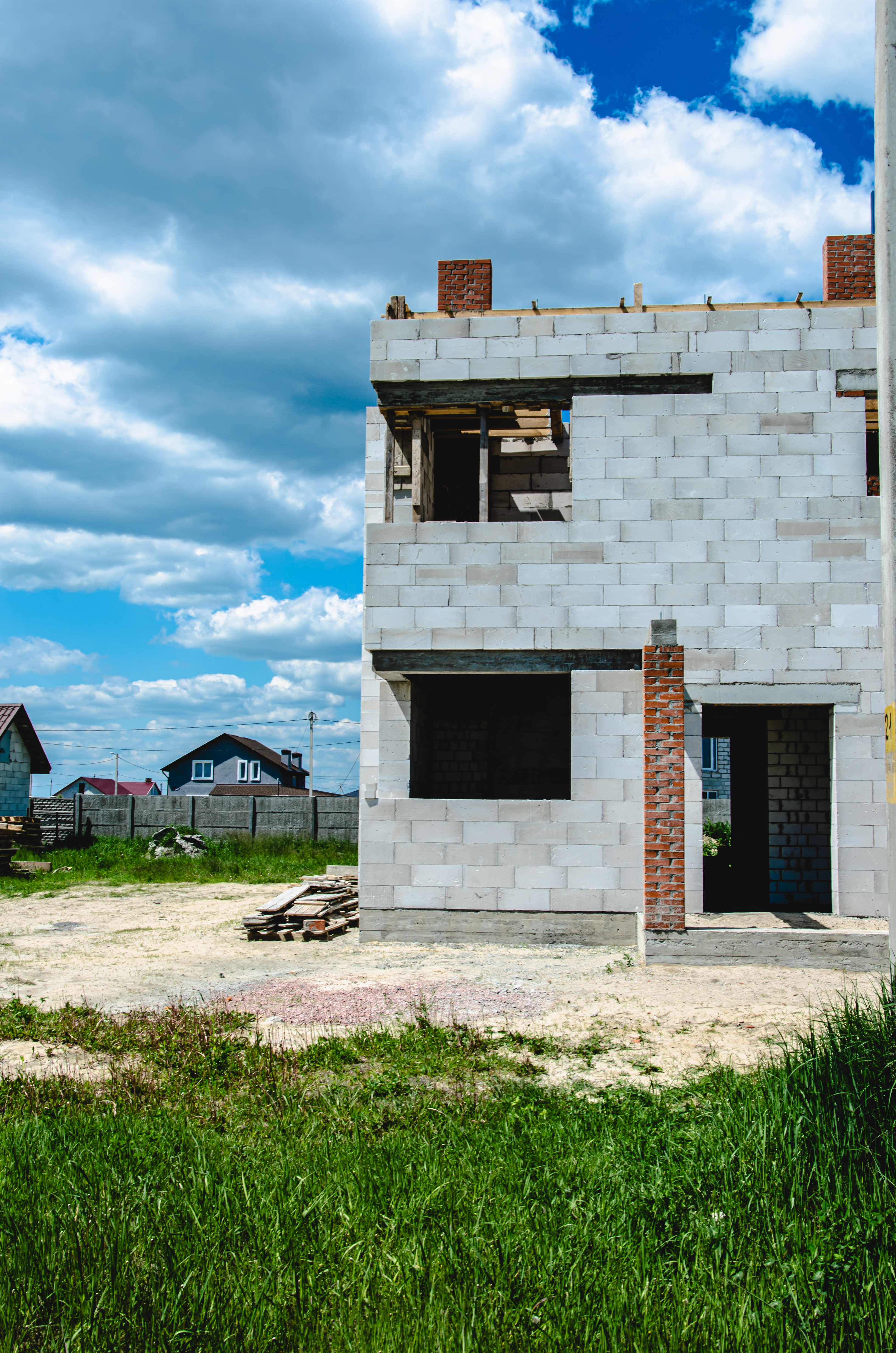 Concrete Blocks building construction